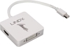 Picture of Lindy Mini-DP 1.2 to DP 4K60 / HDMI 4K30/DVI Adapter