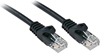 Изображение Lindy RJ-45/RJ-45 Cat6 0.3m networking cable Black U/UTP (UTP)