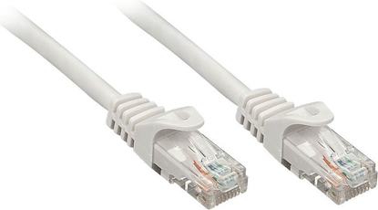 Attēls no Lindy Rj45/Rj45 Cat6 1m networking cable Grey U/UTP (UTP)