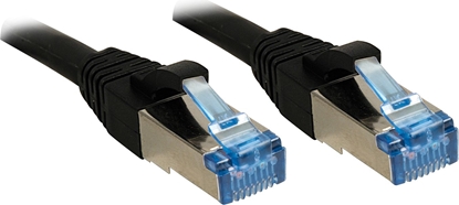 Picture of Lindy 47176 networking cable Black 0.5 m Cat6 S/FTP (S-STP)
