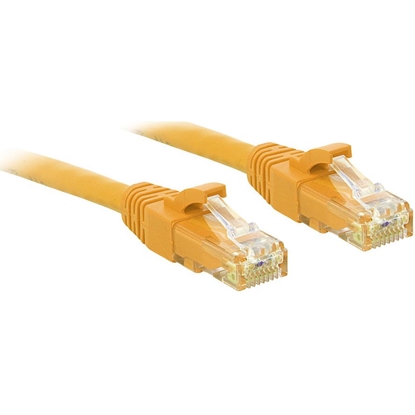 Attēls no Lindy 0.5m Cat.6 U/UTP Cable, Yellow
