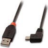 Picture of Lindy USB2.0 A/Mini-B 90 Degree 2m
