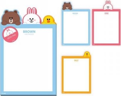 Picture of Line Friends LINE FRIENDS - Notatnik do zapisków uniwersalny