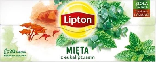 Picture of Lipton LIPTON_Herbata zioowa Mita z Eukaliptusem 20 torebek 26g