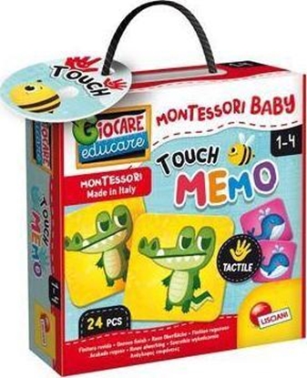 Picture of Lisciani Montessori Baby Touch - Gra pamiciowa