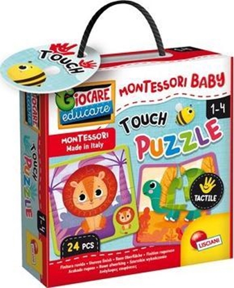 Picture of Lisciani Montessori Baby - Dotykowe puzzle