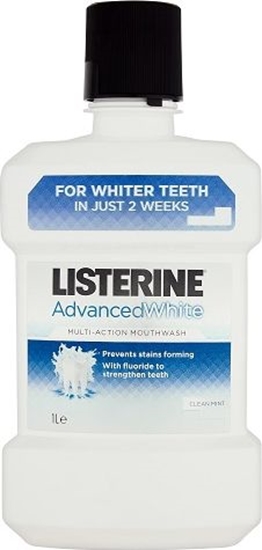 Picture of Listerine  Advanced White płyn do płukania jamy ustnej 1000ml