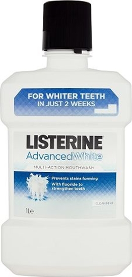 Изображение Listerine  Advanced White pyn do pukania jamy ustnej 1000ml