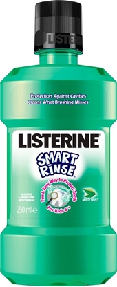 Изображение Listerine  Płyn do płukania jamy ustnej Smart Rinse dla dzieci 6+ Mild Mint 250ml