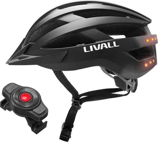 Изображение Livall Smart Kask MTB MT1 Neo Intercom/LED/SOS/BT r. 54-58cm czarny
