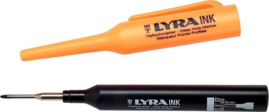 Изображение Lyra Marker do gbokich otworów czarny (LY480099)