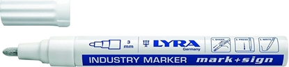 Изображение Lyra MARKER LAKIER.PERMANENTNY OKRAG.KOC.2-4MM BIAY LYRA LY040001 LYRA
