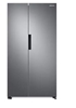 Изображение Samsung RS66A8100S9 side-by-side refrigerator Freestanding 625 L F Stainless steel