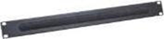 Picture of Logilink 19" Kabeldurchführung 1U mit  Bürsteneinsatz, schw.