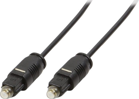 Picture of Logilink Audiokabel 1x Toslink -> 1x Toslink St/St 1.00m bk