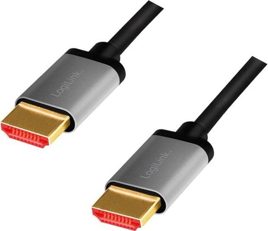 Picture of Kabel LogiLink HDMI - HDMI 1m szary (CHA0104)