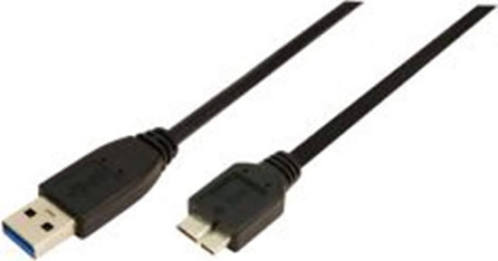 Picture of Kabel USB LogiLink USB-A - micro-B 3 m Czarny (CU0028)