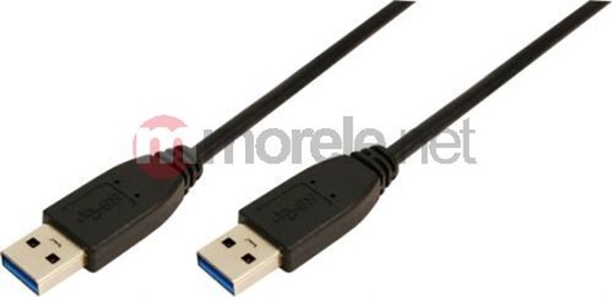Picture of Kabel USB LogiLink USB-A - 3 m Czarny (CU0040)