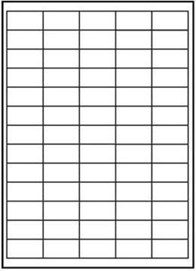 Picture of Logo Etykiety A4, matowe, biae, 65 etykiety, 140g/m2, 10 szt. (32201)