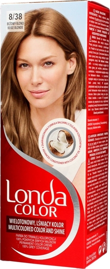 Изображение Londacolor Cream Farba do wosów nr 8/38 beowy blond 1 opakowanie