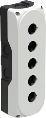 Picture of Lovato Electric Obudowa kasety 5-otworowa 22mm biała IP67 (LPZP5A8)