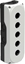 Изображение Lovato Electric Obudowa kasety 5-otworowa 22mm biała IP67 (LPZP5A8)