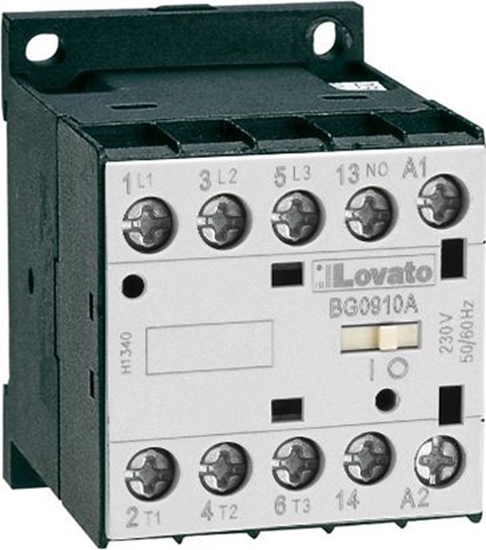 Picture of Lovato Electric Stycznik mocy 9A 3P 230V AC 0Z 1R (11BG0901A230)