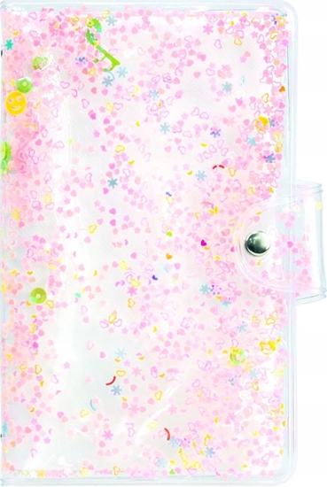 Изображение LoveInstant Album Na Zdjcia Do Fujifilm Instax Mini 7 8 9 11 / Cekiny Róowe