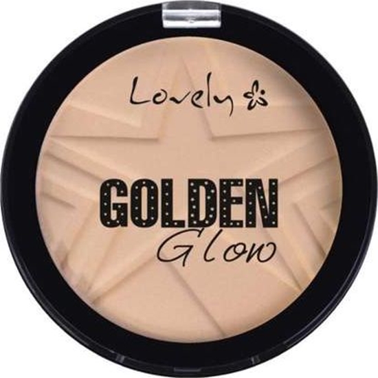Picture of Lovely Golden Glow puder naturalny hipoalergiczny 1 15g