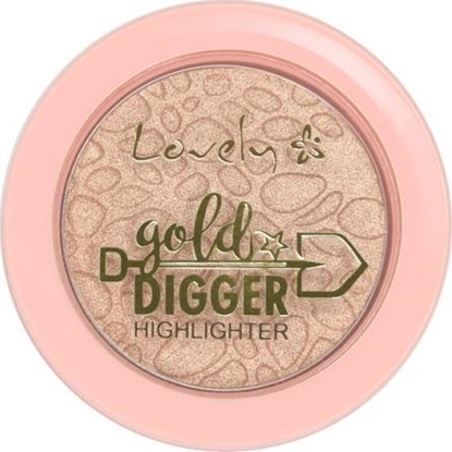 Attēls no Lovely LOVELY_Glow Digger Highlighter rozwietlacze do twarzy