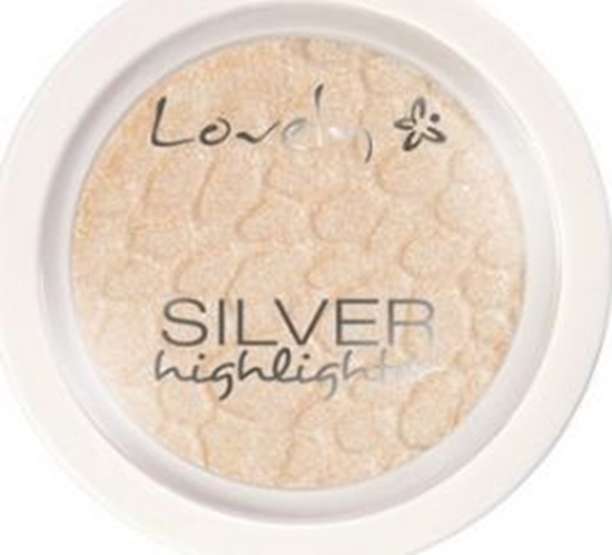 Picture of Lovely LOVELY_Silver Highlighter rozwietlajcy puder do twarzy