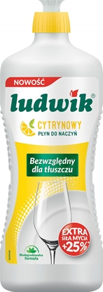 Attēls no Ludwik Płyn do naczyń LUDWIK, cytryna, 900g