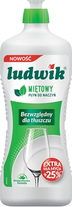 Attēls no Ludwik Płyn do naczyń LUDWIK, mięta, 900g