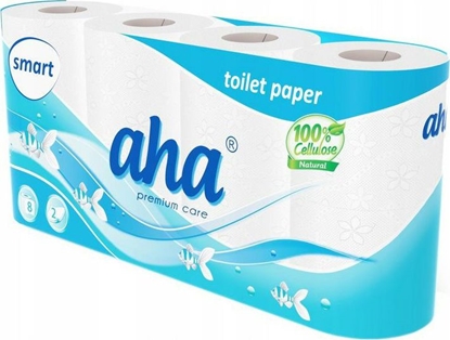 Attēls no Lumarko Aha Premium Care Papier Toaletowy 8szt