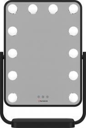 Attēls no Lusterko kosmetyczne Humanas HS-HM01 z owietleniem LED - czarne