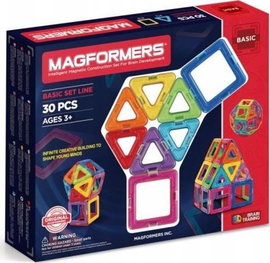 Picture of Magformers Klocki magnetyczne Basic 30 el.