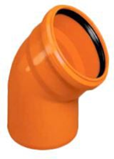 Изображение Magnaplast Kolano 87° KGB kanalizacji zewntrznej 160mm (22140)