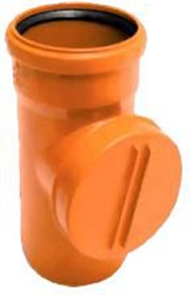 Attēls no Magnaplast Czyszczak kanalizacji zewntrznej PCV-U 110 KGRE pokrywa zakrcana