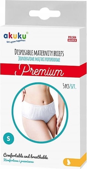 Picture of Majtki poporodowe Akuku Majtki poporodowe jednorazowe S Akuku