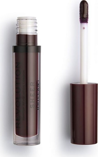 Picture of Makeup Revolution Makeup Revolution Plum 148 Pomadka do ust w pynie Sheer Brillant 1szt