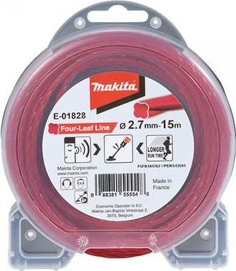 Picture of Makita Mähfaden Four Leaf 2,7mmx15m