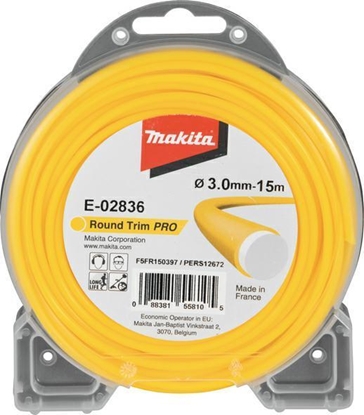 Attēls no Makita Mähfaden rund 3,0mmx15m