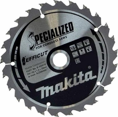 Изображение Makita Pia Tarczowa 165x20x56z Efficut Mb-62979