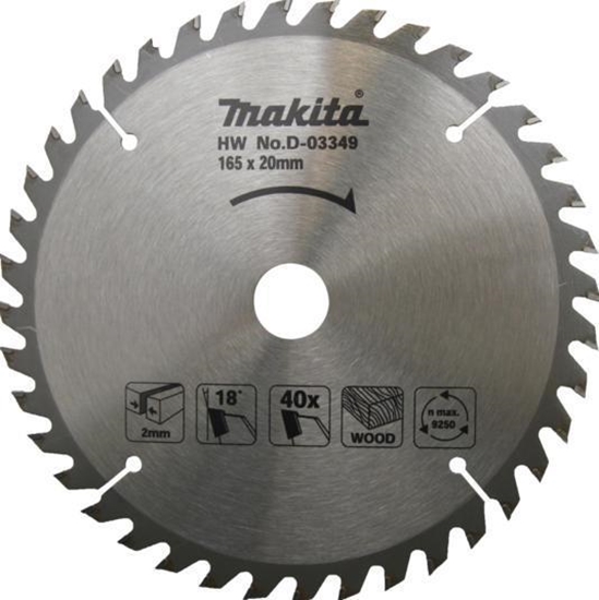 Picture of Makita Pia tarczowa MD-03349 165 x 20 mm