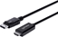 Picture of Manhattan DisplayPort 1.2 to HDMI Cable, 4K@60Hz, 1.8m, Male to Male, DP With Latch, Black, Not Bi-Directional, Three Year Warranty, Polybag