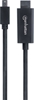 Picture of Manhattan Mini DisplayPort 1.2 to HDMI Cable, 4K@60Hz, 1.8m, Male to Male, Black, Equivalent to MDP2HDMM2MB (except 20cm shorter), Three Year Warranty, Polybag
