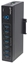 Attēls no Manhattan USB-A 7-Port Hub Industrial, 7x USB-A Ports, 5 Gbps (USB 3.2 Gen1 aka USB 3.0), 20 kV ESD Protection, A/C, Bus and Terminal-Block Power Options, DIN Rail, Wall Mountable, Metal Housing, Screw-Lock Security, SuperSpeed USB, Black, Three Year Warr