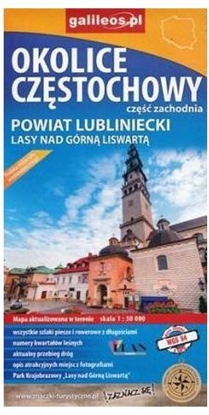 Изображение Mapa - Okolice Częstochowy cz.zachodnia 1:50 000