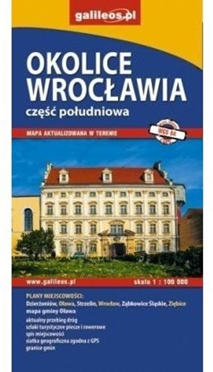 Изображение Mapa - Okolice Wrocławia cz. południowa 1:100 000