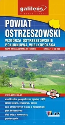 Attēls no Mapa - Powiat Ostrzeszowski 1:60 000